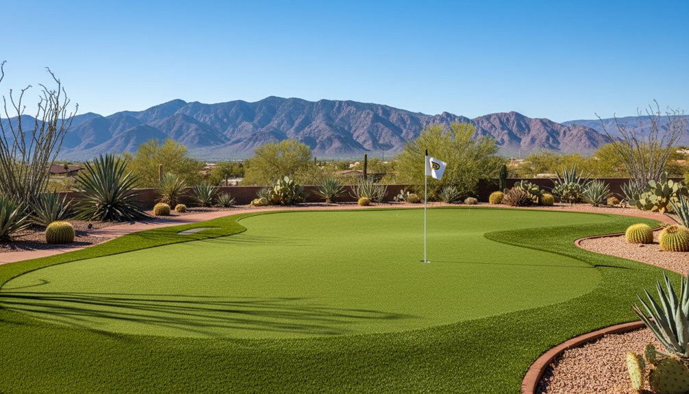 custom championship quality putting greens