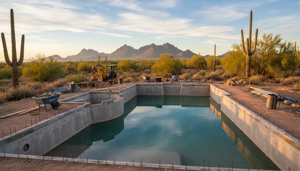 custom desert pool designs