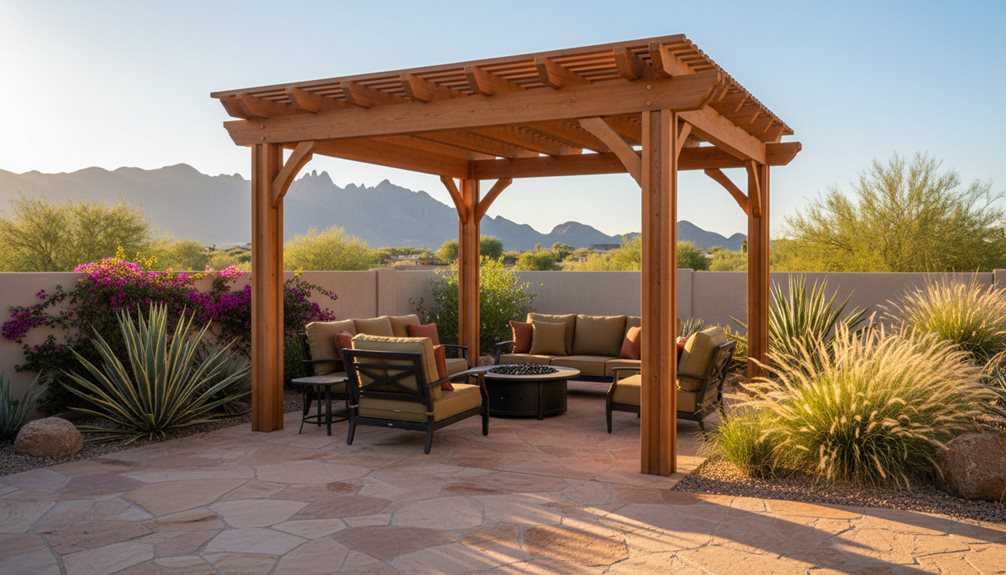 custom pergola shade solutions