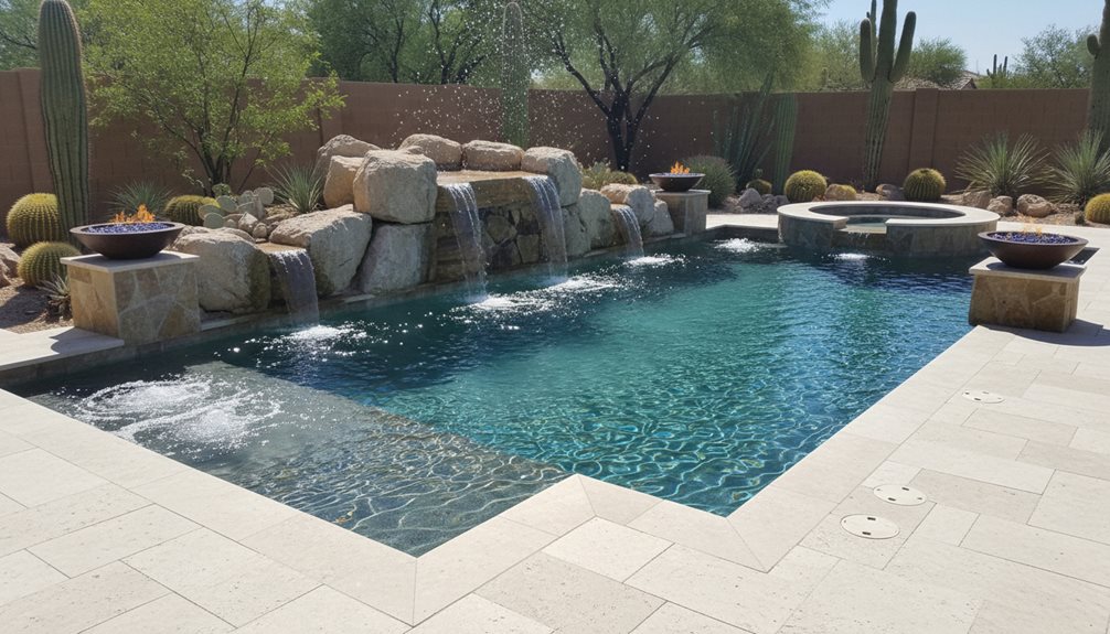 custom pool features boost enjoyment