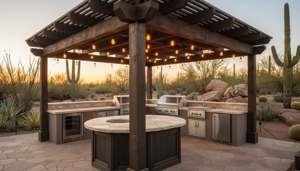 functional outdoor kitchen design