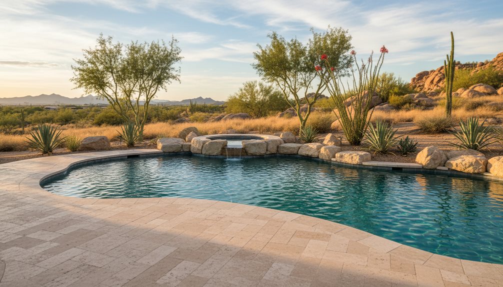 harmonious poolscape design elements