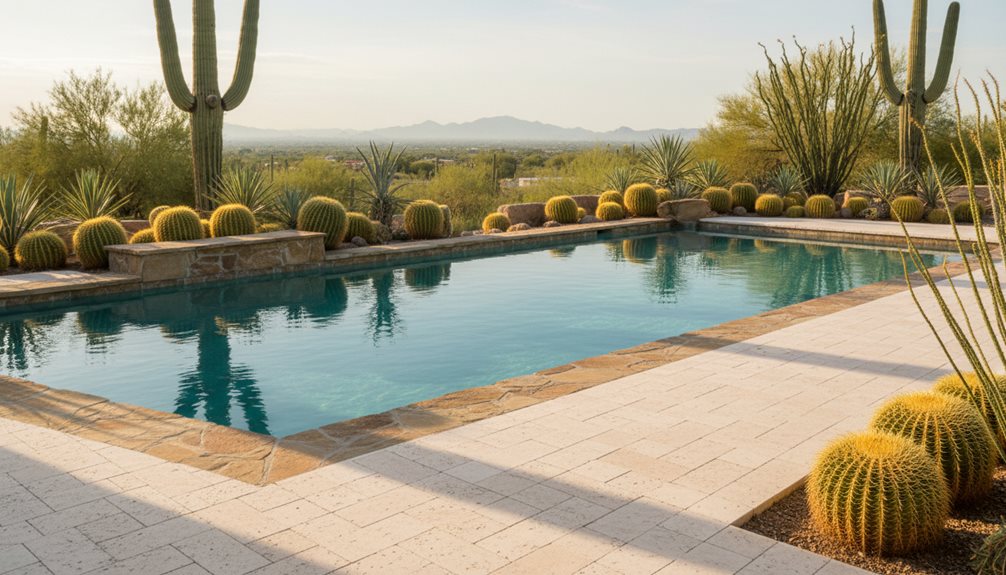 integrated pool landscape design