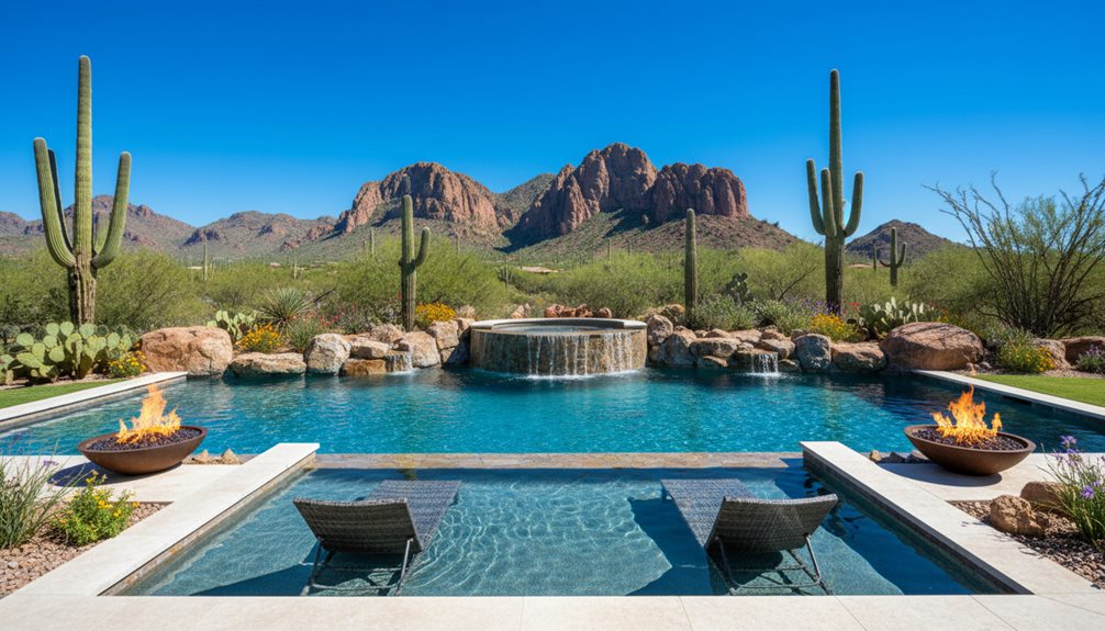 luxurious custom pool enhancements