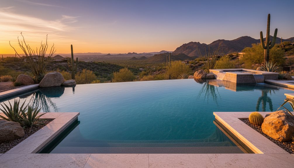 organic luxury pool design