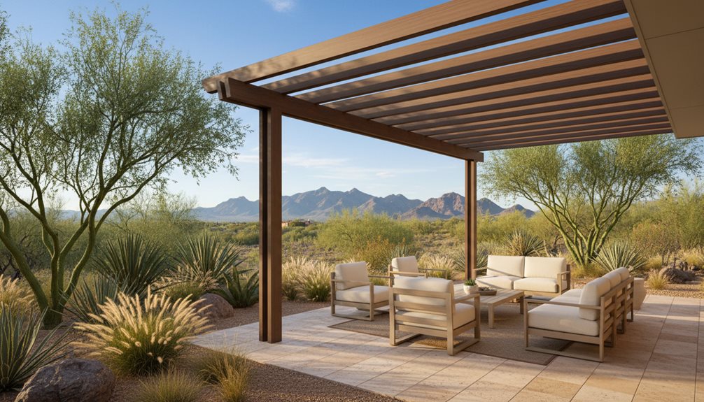 pergola design for comfort