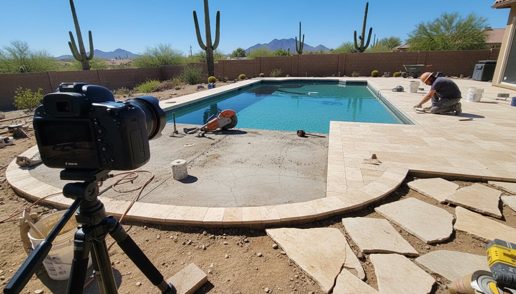 pool deck material options