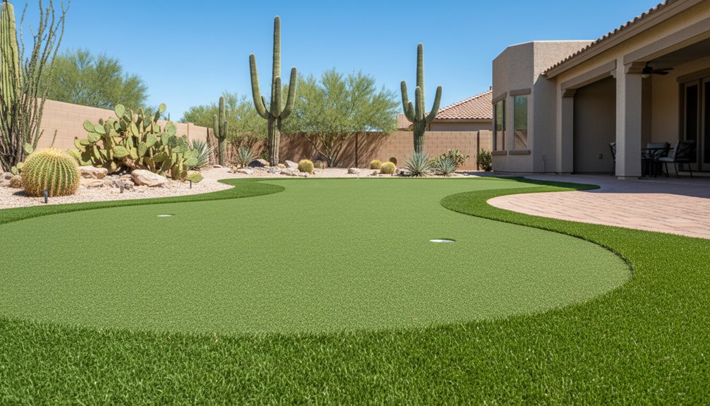 professional putting green installation