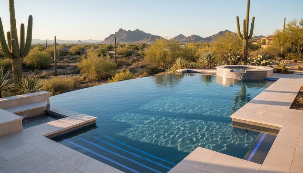 resort style backyard pool renovations