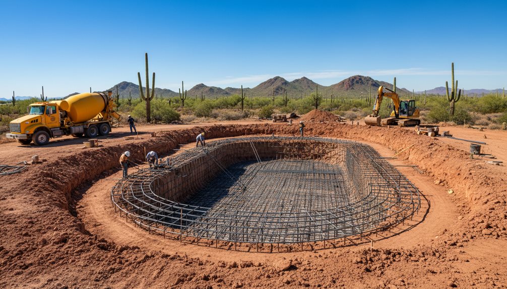 stress free pool design process