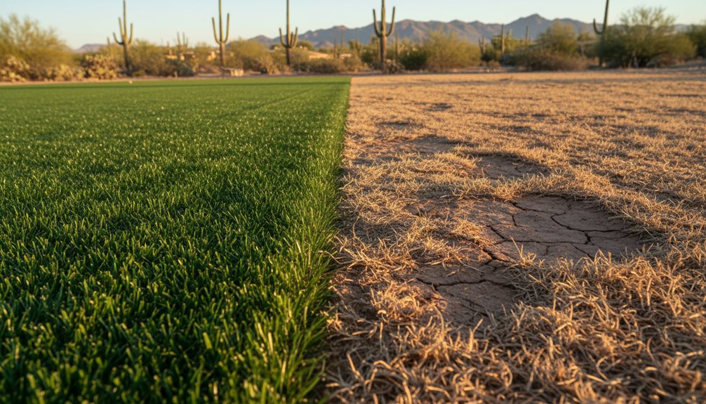 synthetic turf saves money