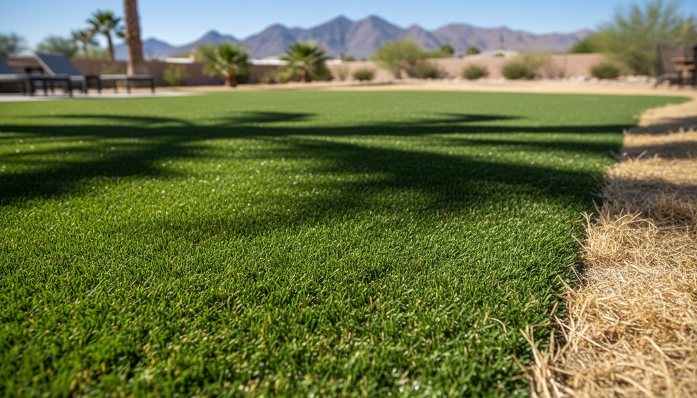 synthetic turf saves money
