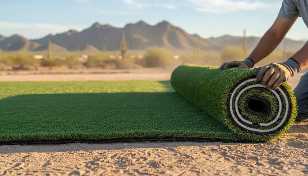 turf installation seven stages